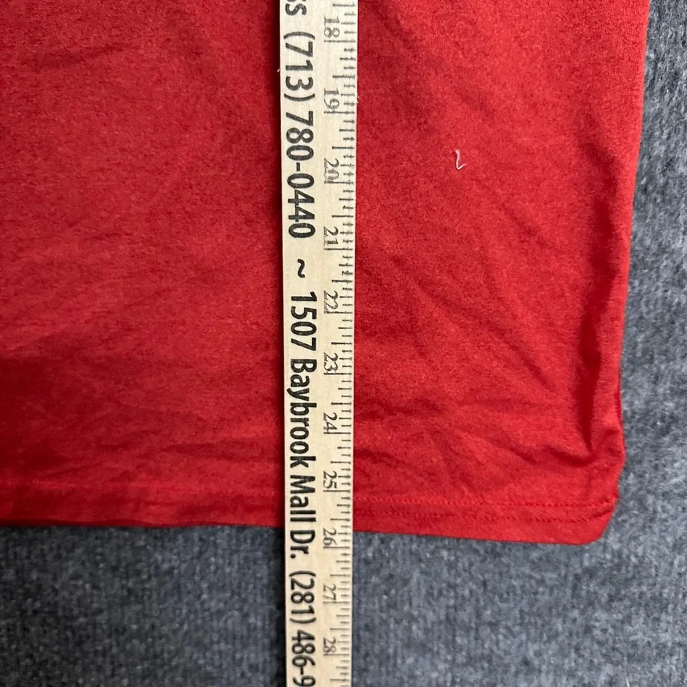 Adidas T-Shirt Mens Size XL Red Chicago Bulls Represent Graphic Athletic NBA